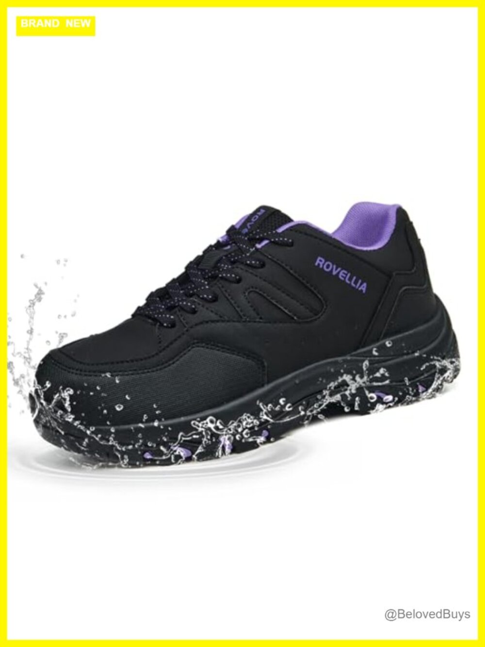 Waterproof Hiking Shoes Women Non-Slip Ankle Support Trail Sneakers